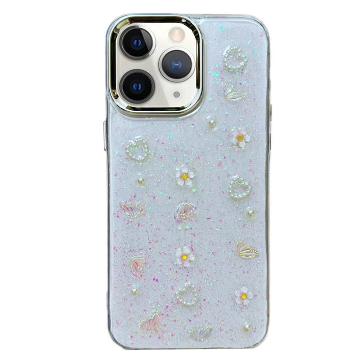 3D Bow Pearl Love Flower TPU Phone Case, Series 1