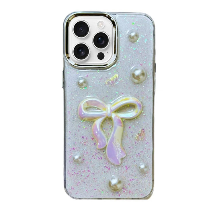 3D Bow Pearl Love Flower TPU Phone Case, Series 1