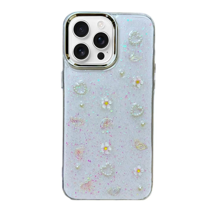 3D Bow Pearl Love Flower TPU Phone Case, Series 1