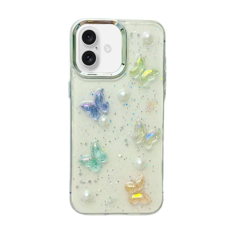 3D Colorful Crystal Butterfly TPU Phone Case, Series 1