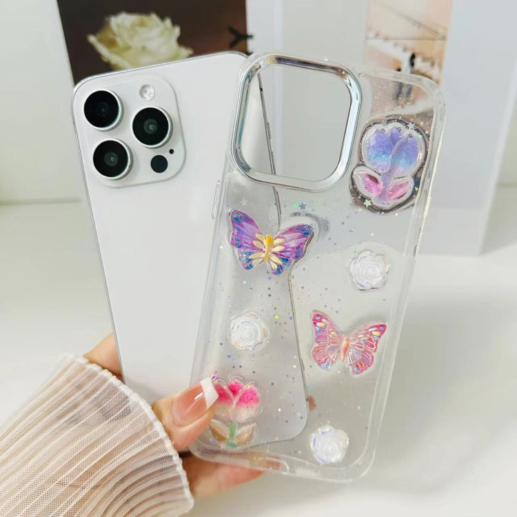 3D Colorful Crystal Butterfly TPU Phone Case, Series 1