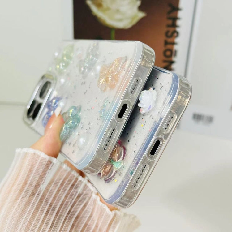 3D Colorful Crystal Butterfly TPU Phone Case, Series 1