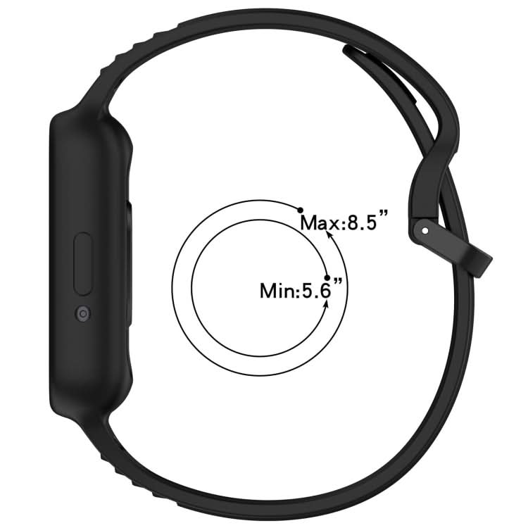 Two Color Frame Integrated Silicone Watch Band, Series 2