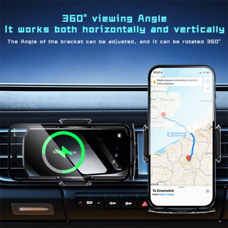 SD10 Wireless Charging Car Air Vent Car Mount Smart Sensor Phone Holder Charger ÎҵÄÉ̵ê