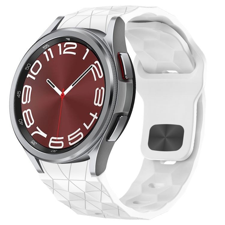 Football Texture Reverse Buckle Silicone Watch Band, Series 3