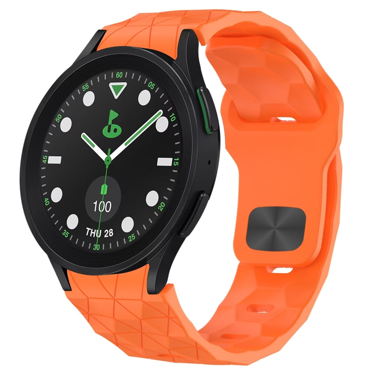 Football Texture Reverse Buckle Silicone Watch Band, Series 2