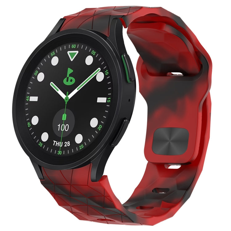 Football Texture Reverse Buckle Silicone Watch Band, Series 2