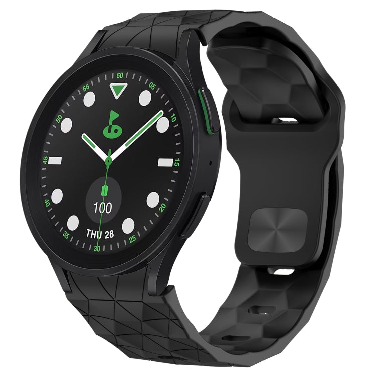 Football Texture Reverse Buckle Silicone Watch Band, Series 2