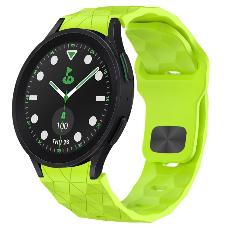 Football Texture Reverse Buckle Silicone Watch Band, Series 2