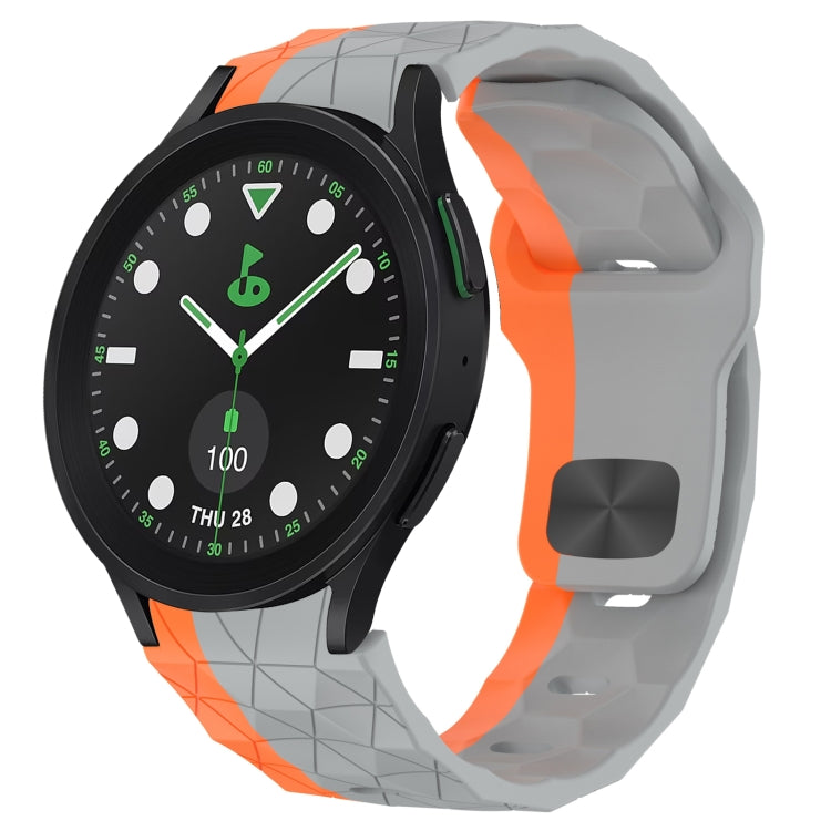 Football Texture Reverse Buckle Silicone Watch Band, Series 2