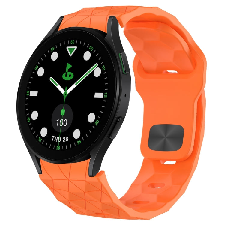 Football Texture Reverse Buckle Silicone Watch Band, Series 5