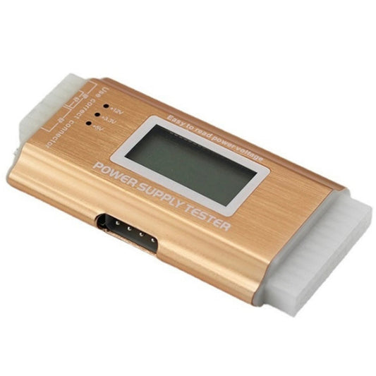 YNS-05 Desktop Computer Power Testing Tool Aluminum Alloy LCD Display ATX Power Tester