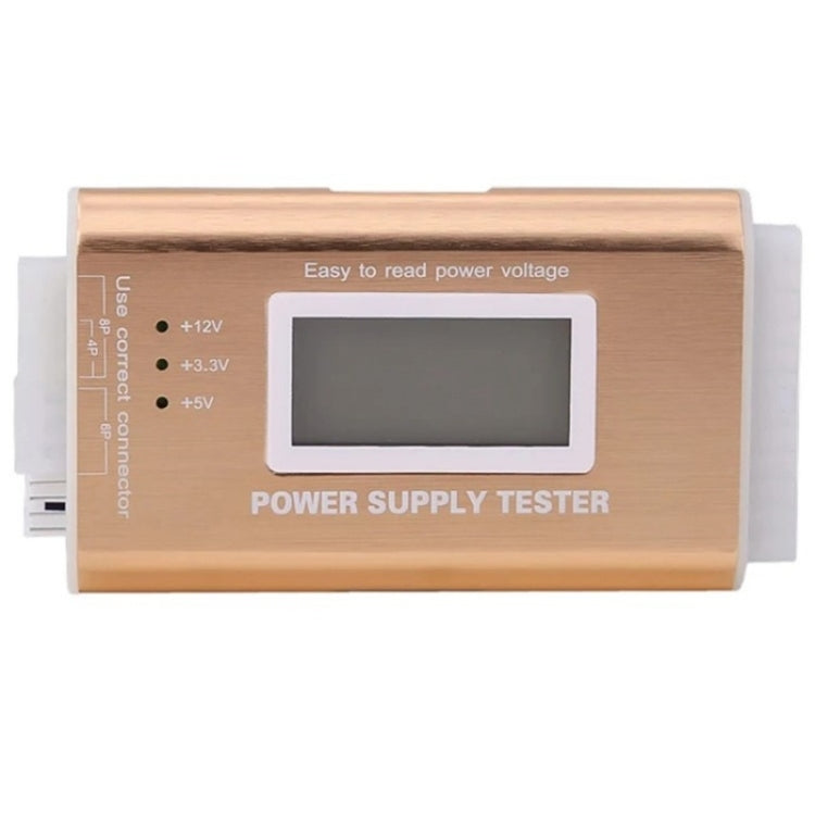 YNS-05 Desktop Computer Power Testing Tool Aluminum Alloy LCD Display ATX Power Tester My Store