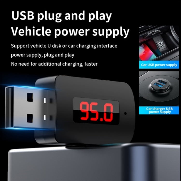 M10 Car Digital Display FM Radio USB Bluetooth Adapter Wireless Audio Receiver ÎҵÄÉ̵ê