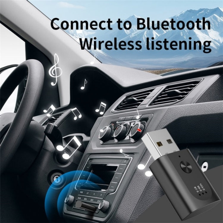 M08 USB Bluetooth 5.3 Adapter Hands-Free Call Car Wireless Audio Receiver ÎҵÄÉ̵ê