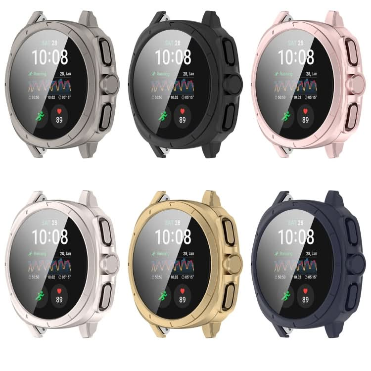 PC + Tempered Film Integrated Watch Protective Case