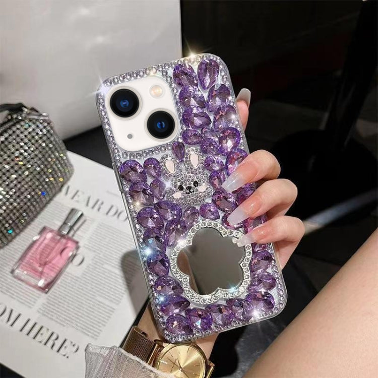 Diamond Mirror Bunny Handmade PC Phone Case, Series 3