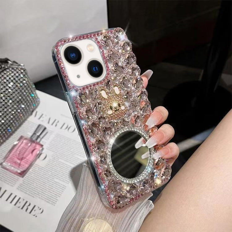 Diamond Mirror Bunny Handmade PC Phone Case, Series 1