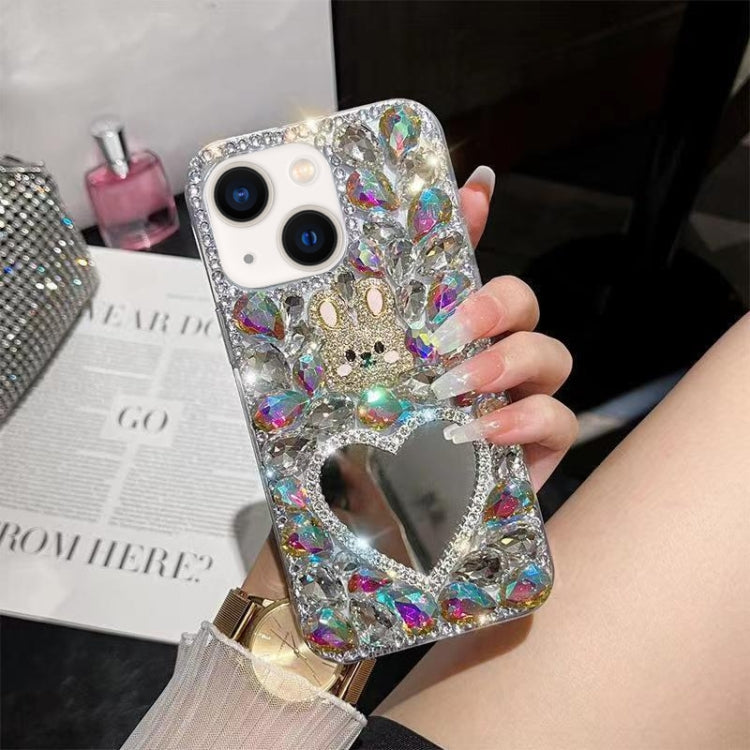 Diamond Mirror Bunny Handmade PC Phone Case, Series 1