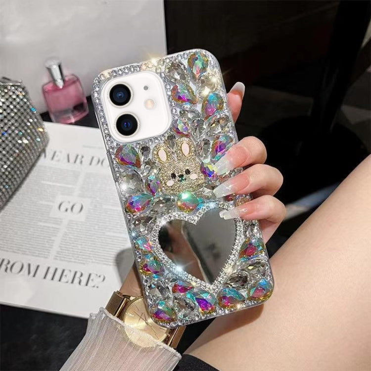 Diamond Mirror Bunny Handmade PC Phone Case, Series 3