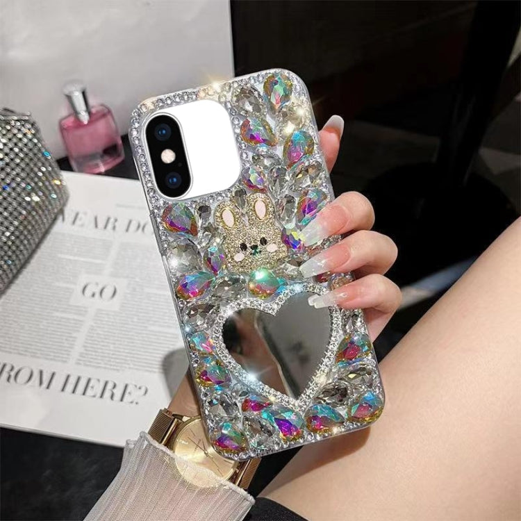 Diamond Mirror Bunny Handmade PC Phone Case, Series 2