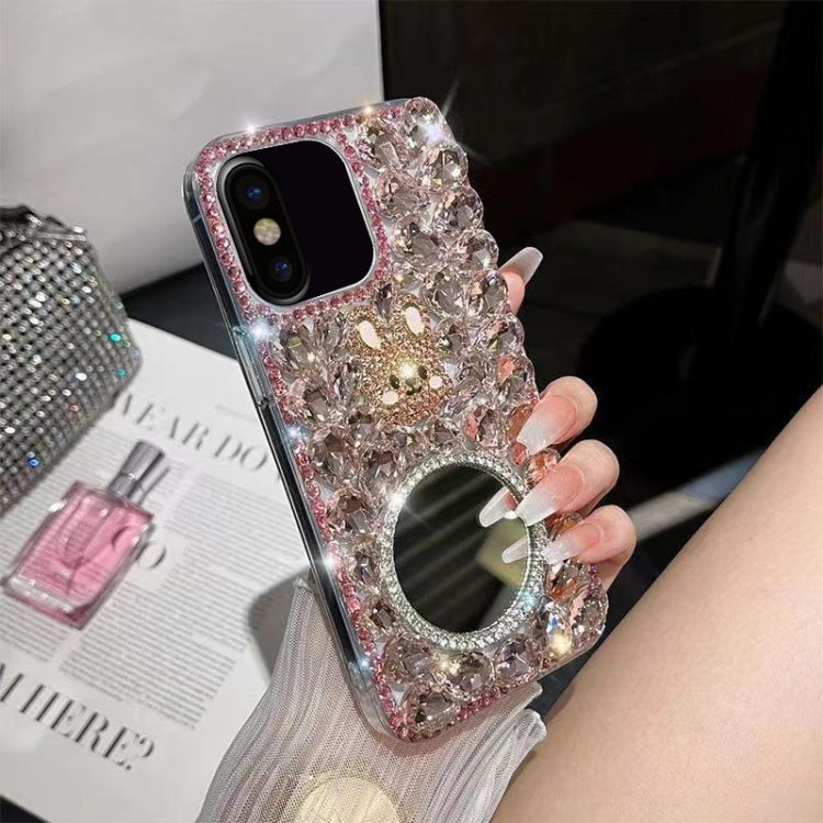 Diamond Mirror Bunny Handmade PC Phone Case, Series 2