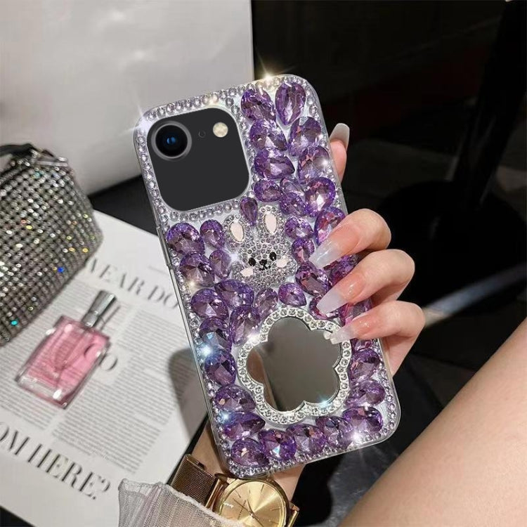 Diamond Mirror Bunny Handmade PC Phone Case, Series 1