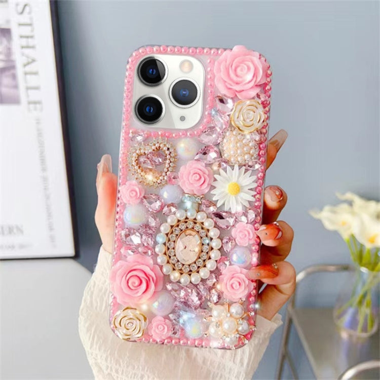 Diamond Inlaid Rose PC Phone Case, Series 2