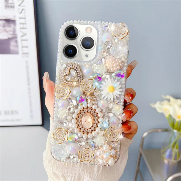 Diamond Inlaid Rose PC Phone Case, Series 2