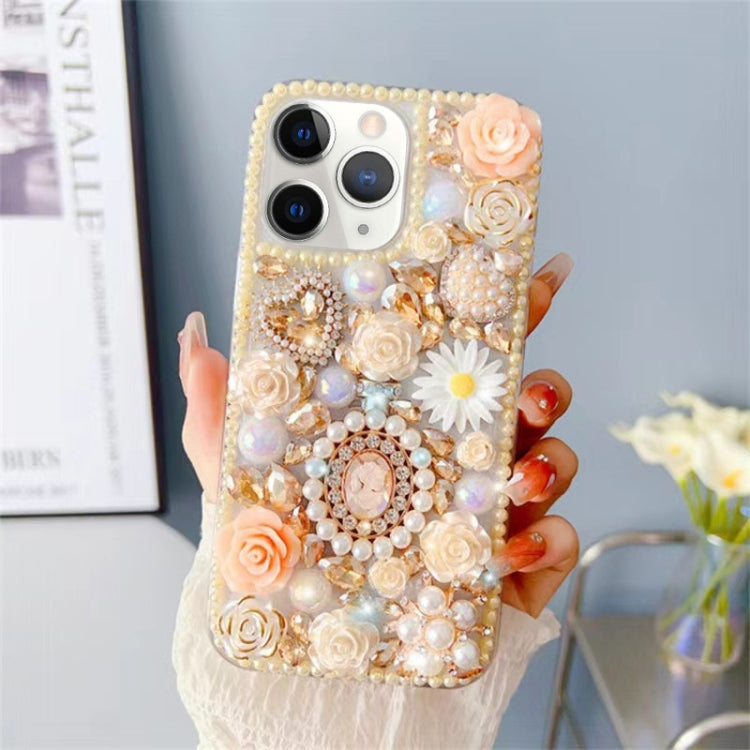 Diamond Inlaid Rose PC Phone Case, Series 2