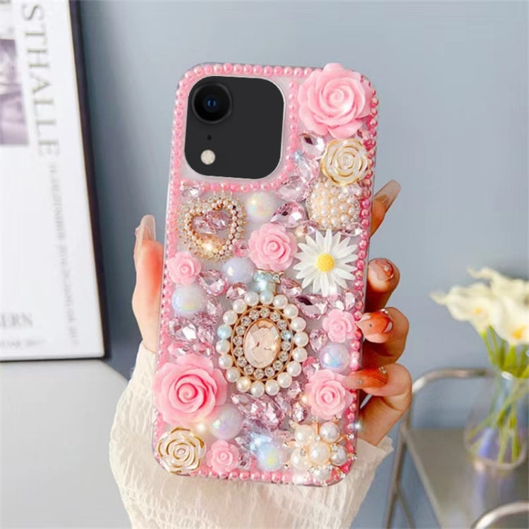 Diamond Inlaid Rose PC Phone Case, Series 1