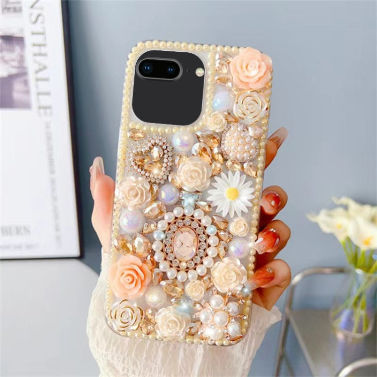 Diamond Inlaid Rose PC Phone Case, Series 4