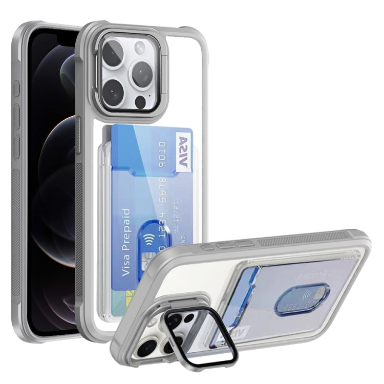 Card Bag Holder Acrylic Hybrid TPU Phone Case, Series 2