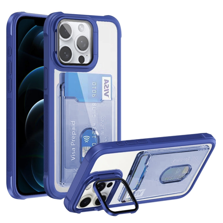 Card Bag Holder Acrylic Hybrid TPU Phone Case, Series 1