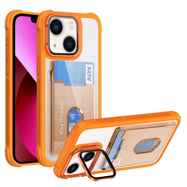 Card Bag Holder Acrylic Hybrid TPU Phone Case, Series 4