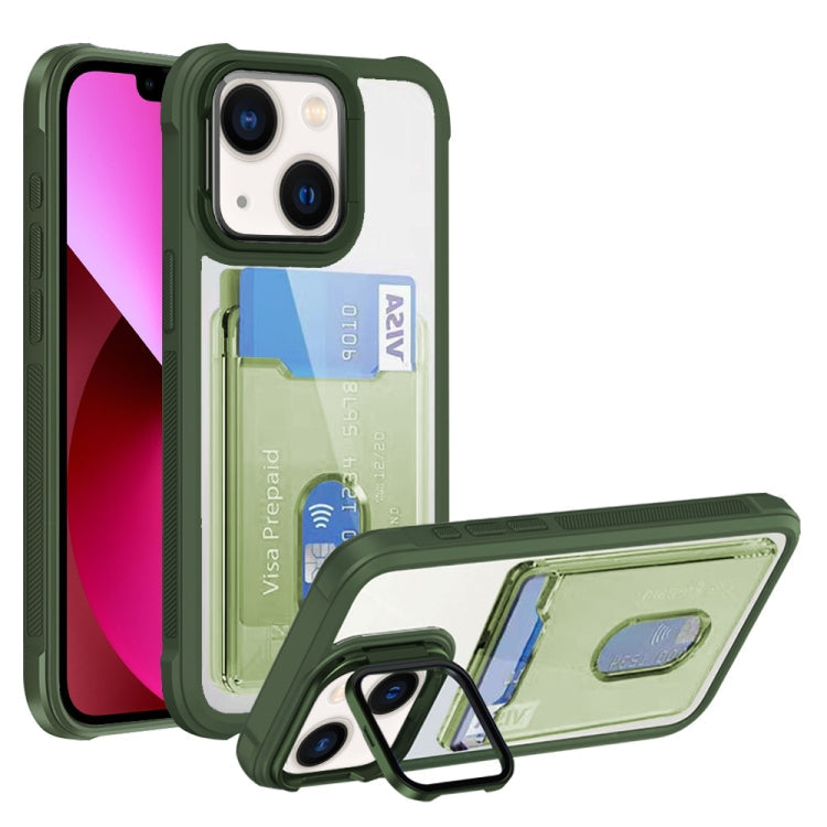 Card Bag Holder Acrylic Hybrid TPU Phone Case, Series 4