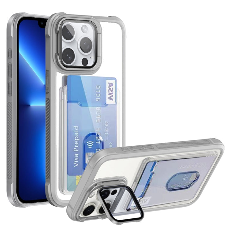 Card Bag Holder Acrylic Hybrid TPU Phone Case, Series 1