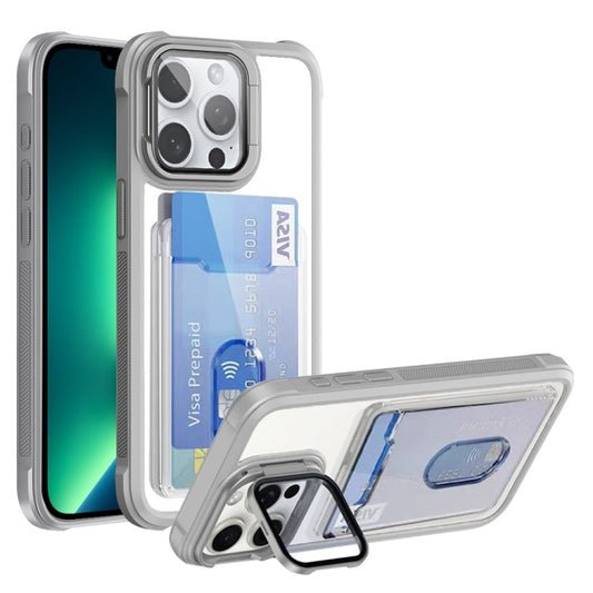 Card Bag Holder Acrylic Hybrid TPU Phone Case, Series 4