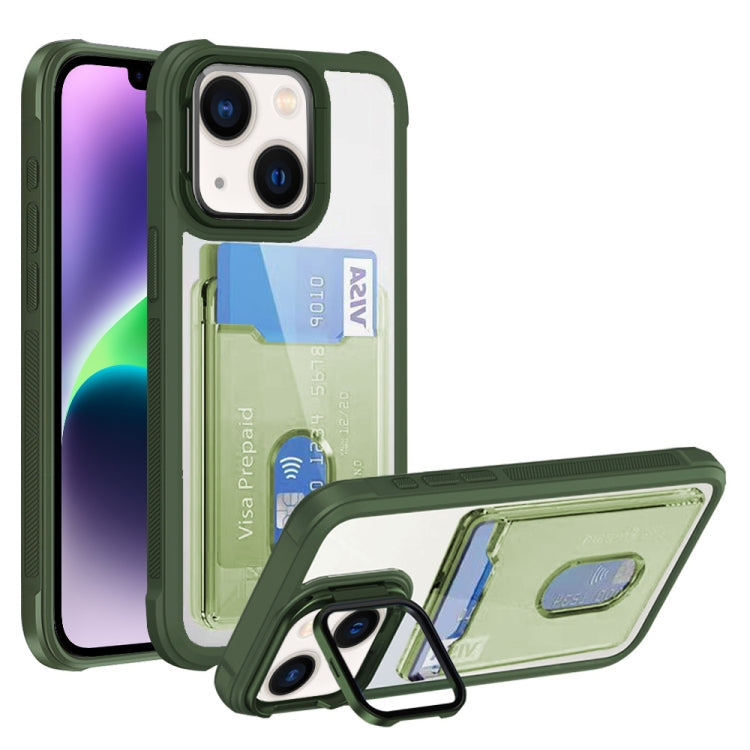 Card Bag Holder Acrylic Hybrid TPU Phone Case, Series 3