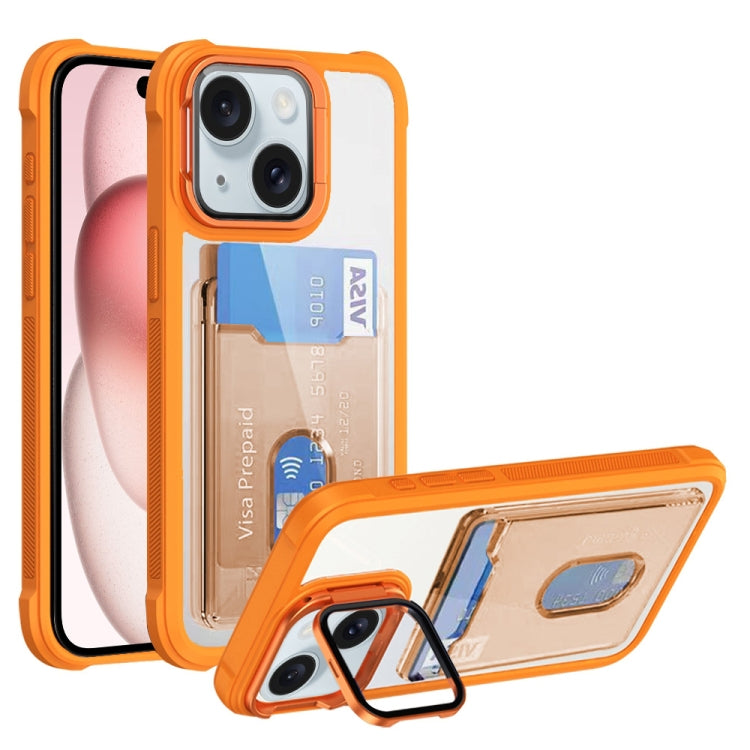 Card Bag Holder Acrylic Hybrid TPU Phone Case, Series 2