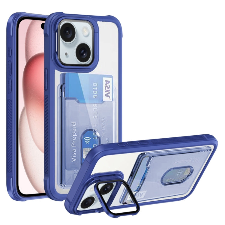 Card Bag Holder Acrylic Hybrid TPU Phone Case, Series 2