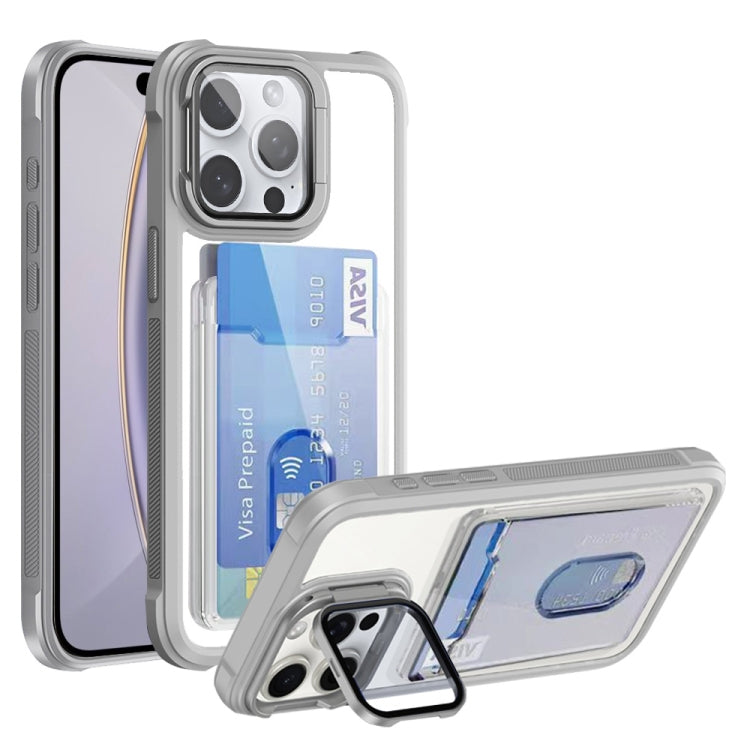 Card Bag Holder Acrylic Hybrid TPU Phone Case, Series 5