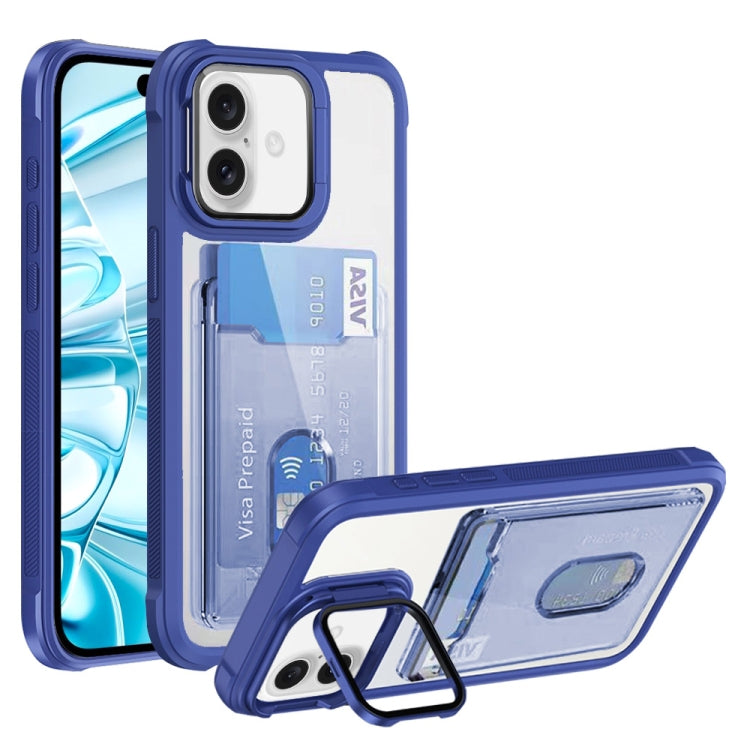 Card Bag Holder Acrylic Hybrid TPU Phone Case, Series 2