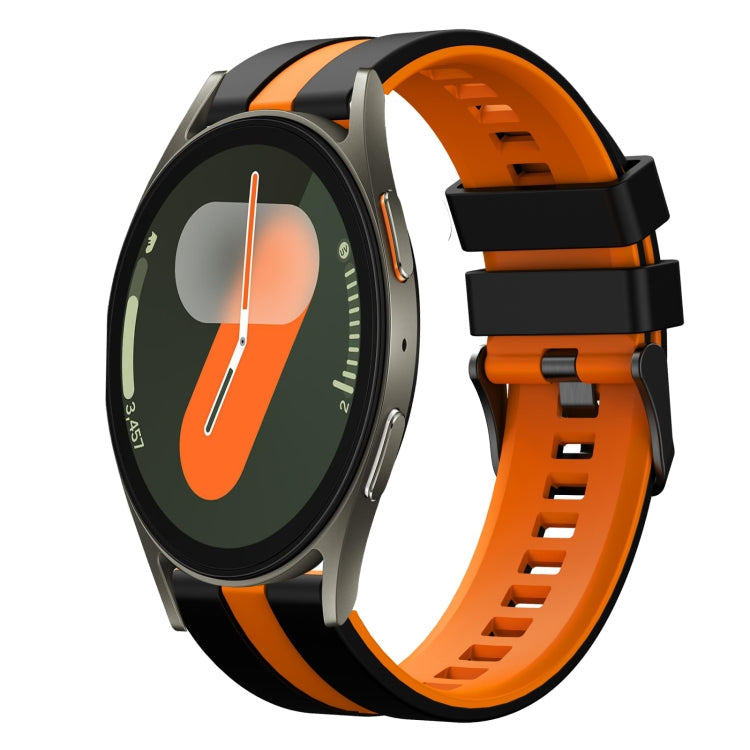 20mm Two Color Sports Silicone Watch Band, Series 9