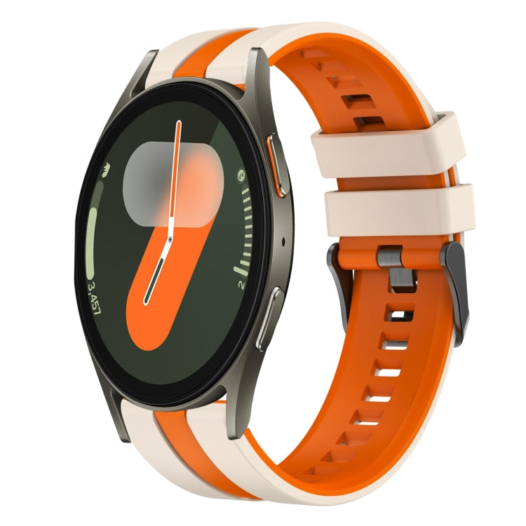 20mm Two Color Sports Silicone Watch Band, Series 9