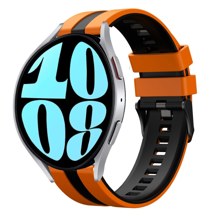 20mm Two Color Sports Silicone Watch Band, Series 6-Reluova