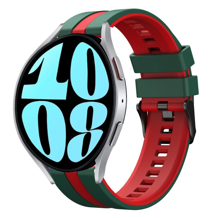 20mm Two Color Sports Silicone Watch Band, Series 6