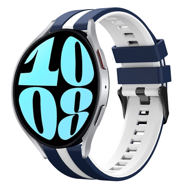 20mm Two Color Sports Silicone Watch Band, Series 6-Reluova