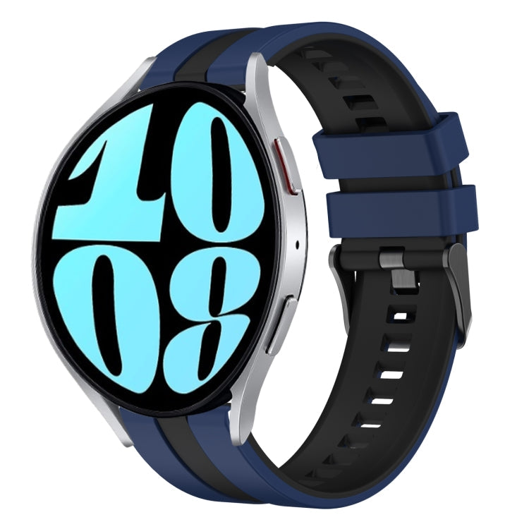 20mm Two Color Sports Silicone Watch Band, Series 6