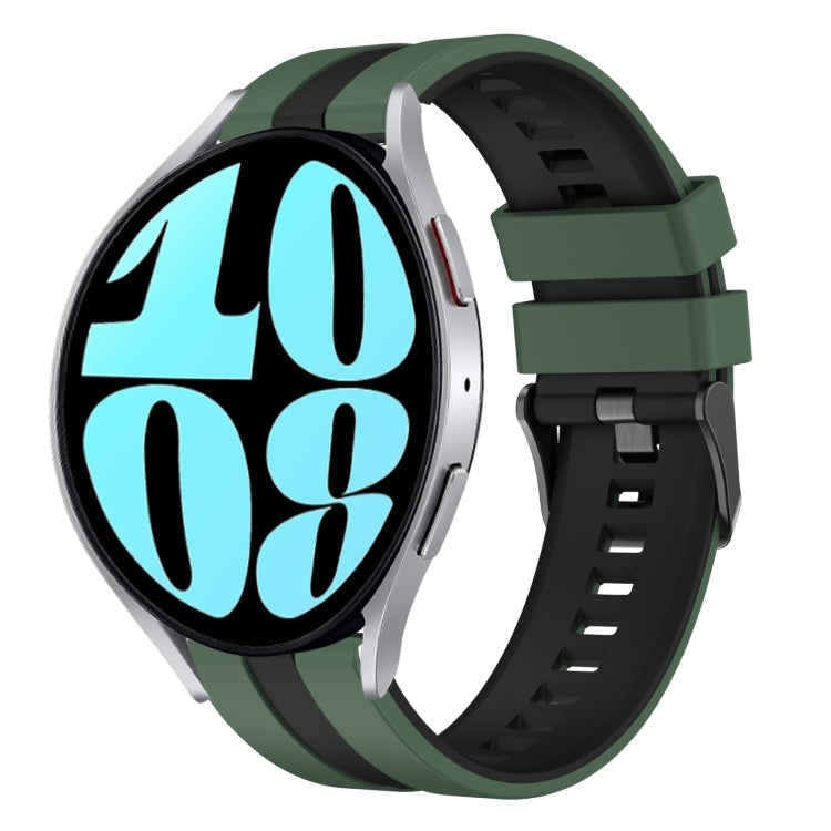 20mm Two Color Sports Silicone Watch Band, Series 8